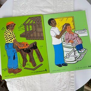 Vintage Wood Puzzles